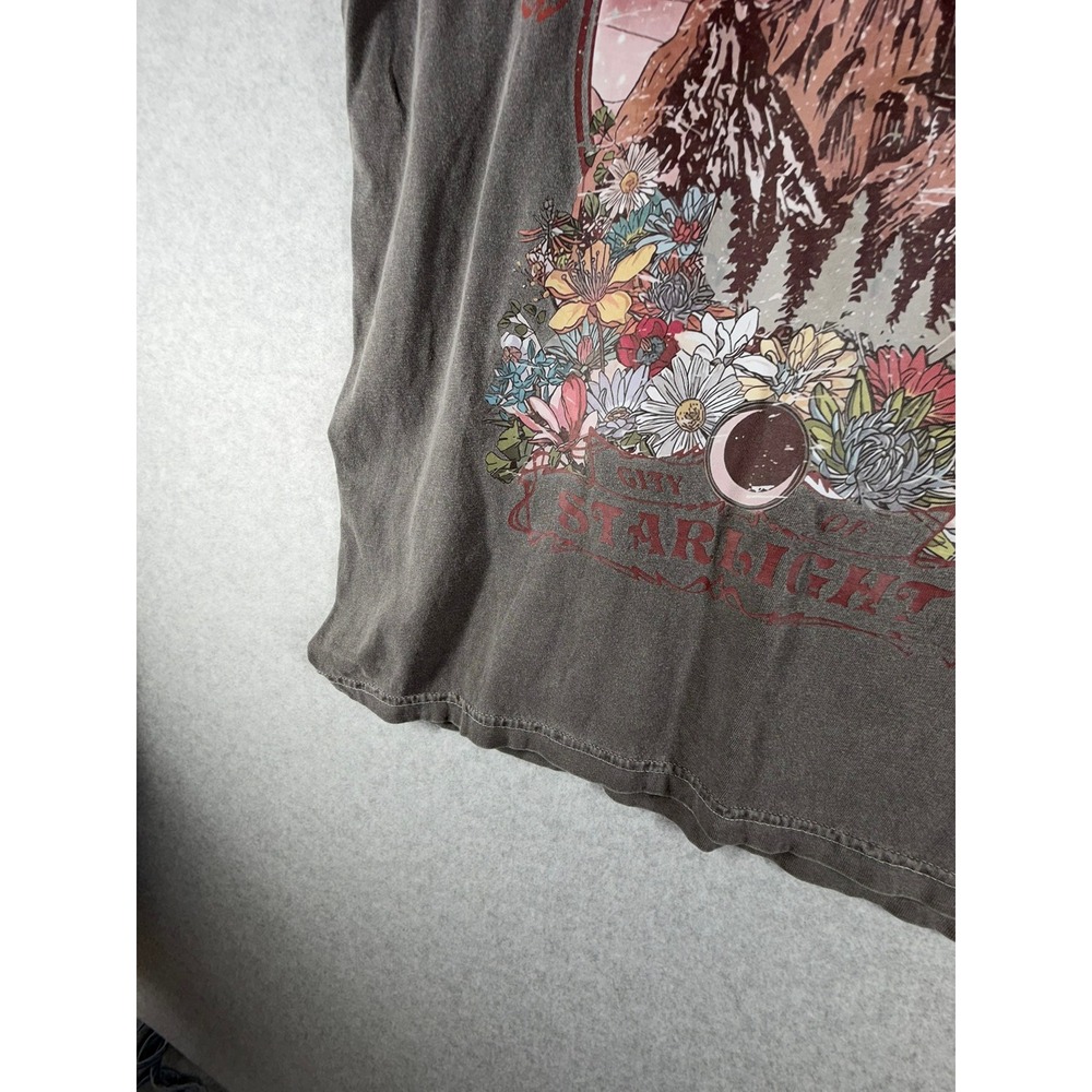 Velaris City of Starlight T-Shirt Comfort Colors Gray ACOTAR Graphic Tee Large - Picture 6 of 8